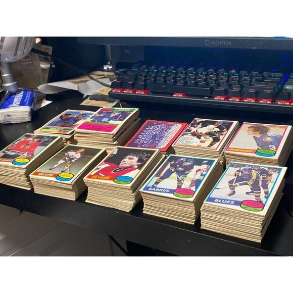 Vintage 1970s-80s Opc Hockey Card Lot O-Pee-Chee NHL GOOD CONDITION 400+ CARDS - Picture 14 of 16